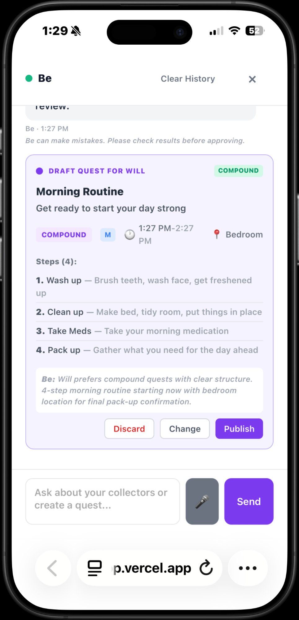 Guide app — Plan